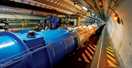 Whe Large Hadron Collider is the world's largest and most powerful particle accelerator (photo CERN)