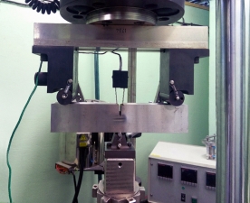 Test stand in NCBJ Materials Testig Lab (photo NCBJ)