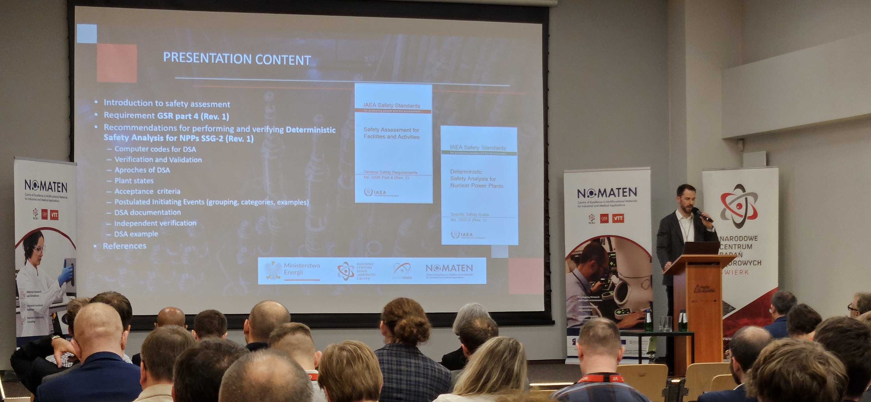 Warsztat na temat Bezpieczeństwa i Badań Materiałowych w Przemyśle Jądrowym, 11-12 grudnia, NCBJ w Otwocku. 