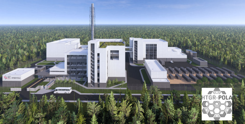 Wizualizacja reaktora HTGR-POLA