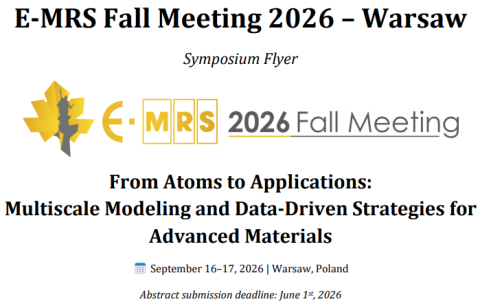 NOMATEN Symposium at E-MRS Fall Meeting 2026