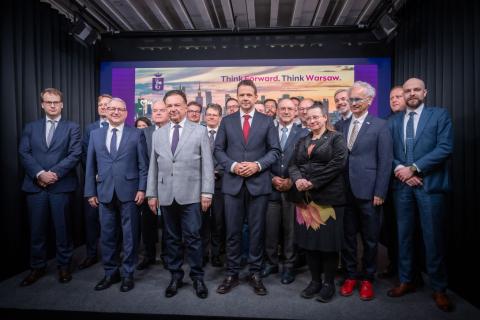NCBJ wspiera utworzenie Centrum Europejskiej Agencji Kosmicznej na terenie Metropolii Warszawskiej. Foto: Rafał Motyl, UM Warszawa
