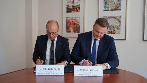 EBI wspiera rozwój nowoczesnej i największej infrastruktury badawczej NCBJ