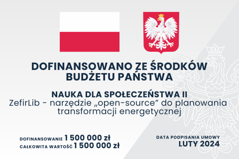 ZefirLib - narzędzie „open-source” do planowania transformacji energetycznej
