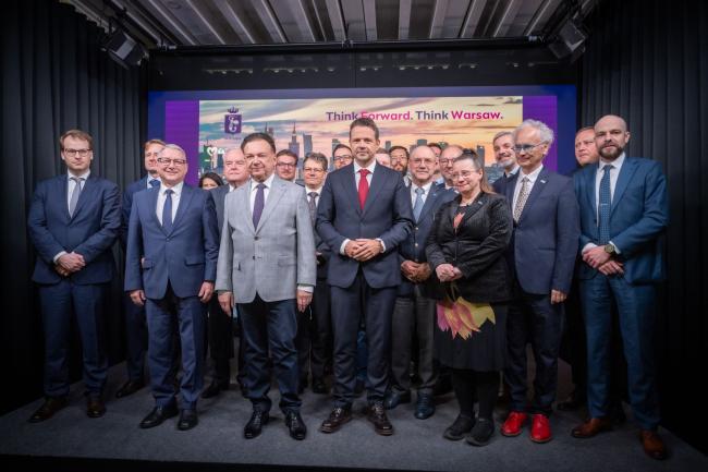 NCBJ wspiera utworzenie Centrum Europejskiej Agencji Kosmicznej na terenie Metropolii Warszawskiej. Foto: Rafał Motyl, UM Warszawa