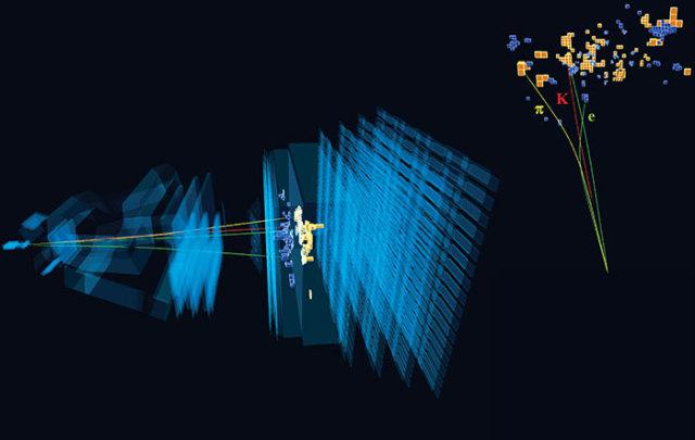 Eksperyment LHCbto jeden z czterech wielkich eksperymentów przy Wielkim Zderzaczu Hadronów w CERN, umieszczony pod ziemią przy granicy szwajcarsko-francuskiej w okolicach Genewy.
