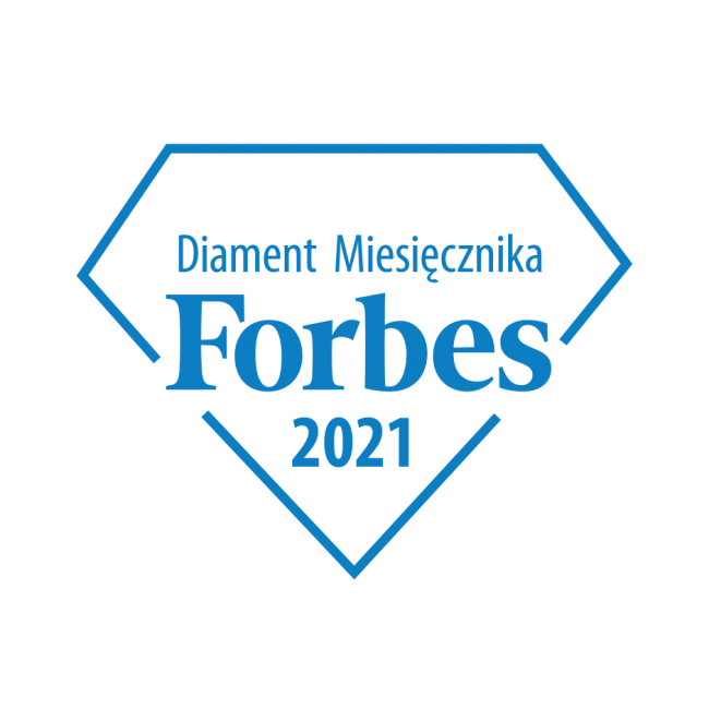 Logo Diamentu Forbesa 2021