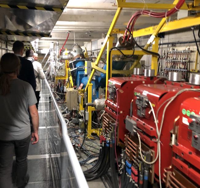 Fragment deceleratora ELENA w CERN