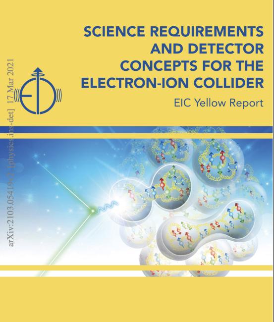 Okładka Science Requirements and Detector Concepts for the Electron-Ion Collider