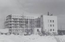 Budowa budynku reaktora EWA
