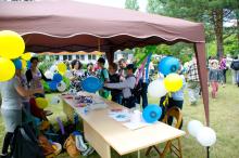 Festyn dla dzieci podczas Dni Otwartych w NCBJ (Narodowym Centrum Badań Jądrowych) - (fot. Marcin Jakubowski, NCBJ)