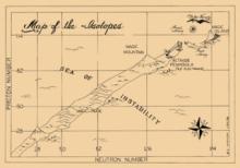Wyspa stabilności w grafice G. Seaborga - połowa XX w.