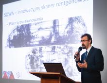 Prezentacja systemu Sowa - Sławomir Wronka (foto: NCBJ)