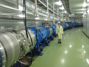 Accelerator located at the J-PARC facility in Tokai, Japan, which is used to produce neutrino beam in the T2K experiment.