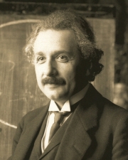 Albert Einstein 1921 (foto: F. Shmutzer)