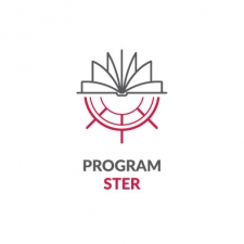 Logo programu STER - Umiędzynarodowienie Szkół Doktorskich