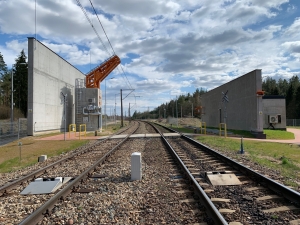 System Canis na kolejowym przejściu granicznym w Kuźnicy Białostockiej (foto: MultiControl)