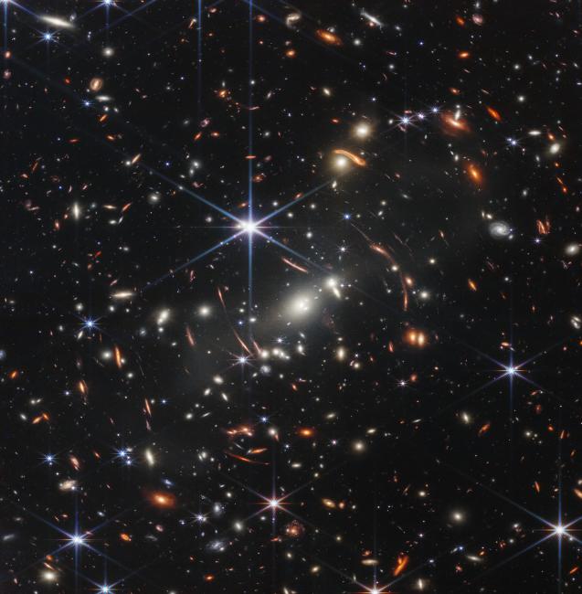 The SMACS 0723 galaxy cluster imaged by the James Webb Space Telescope. (photo: NASA) The SMACS 0723 galaxy cluster imaged by the James Webb Space Telescope.