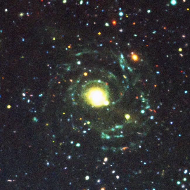 Galaktyka Malin 1, Źródło: Junais et al. 2024 Galaktyka Malin 1, Źródło: Junais et al. 2024