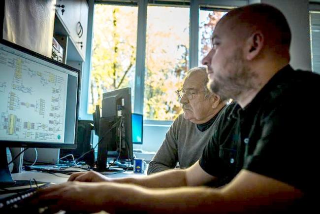 Tadeusz Batsch i Dominik Rybka – Fot. M. Zięba/źródło: OPI PIB Tadeusz Batsch i Dominik Rybka – Fot. M. Zięba/źródło: OPI PIB