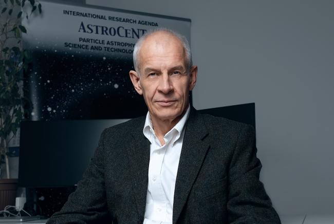 Prof. Leszek Roszkowski (foto: AstroCeNT - CAMK PAN) Prof. Leszek Roszkowski