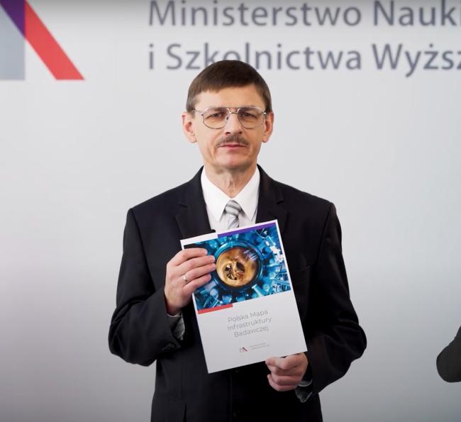 Minister Grzegorz Wrochna: screen z wideo https://youtu.be/EKLTSzbV2I4 (Credit: MNiSW) screen z wideo https://youtu.be/EKLTSzbV2I4 (Credit: MNiSW)